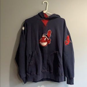 VINTAGE Cleveland Indians Chief Wahoo Hoodie